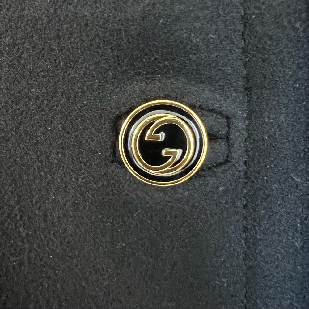 Gucci GG Button Wool Coat - Picture 10 of 15